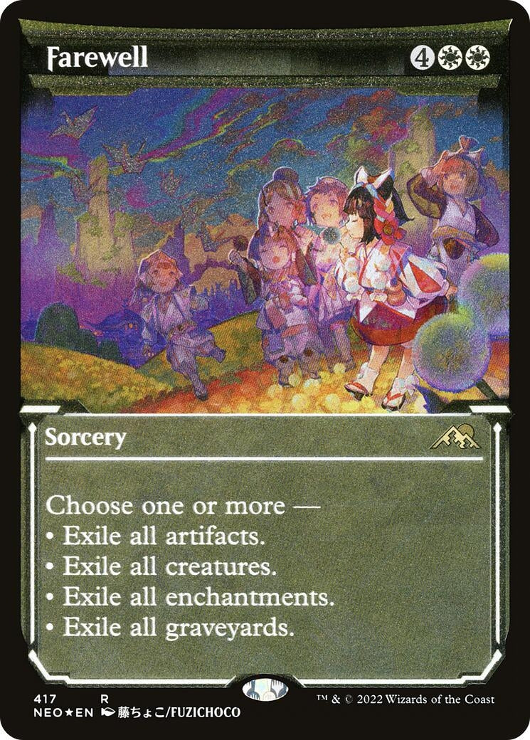 Farewell (Showcase) (Foil Etched) (417) [NEO] - MTG Single