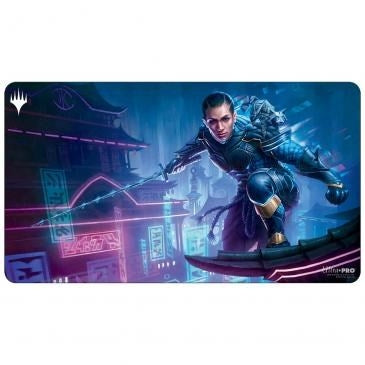 Kamigawa: Neon Dynasty Playmat Kaito Shizuki (V2) for Magic: The Gathering - Playmats Sealed