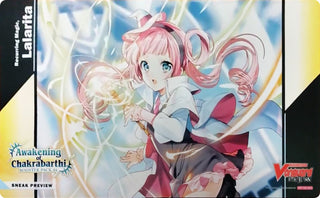 Cardfight!! Vanguard Sneak Preview Playmat: Awakening of Chakrabarthi - Recurring Magic Lalarita - Playmats Sealed