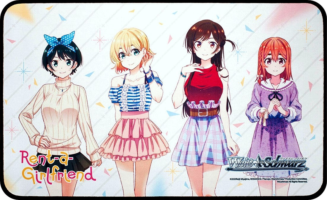 Weiss Schwarz Preorder Stitched Playmat - Rent-A-Girlfriend - Playmats Sealed