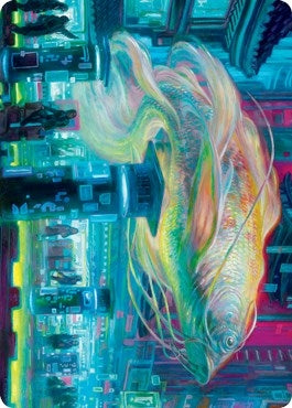 Skyswimmer Koi Art Card (3) [ASNEO] - MTG Single