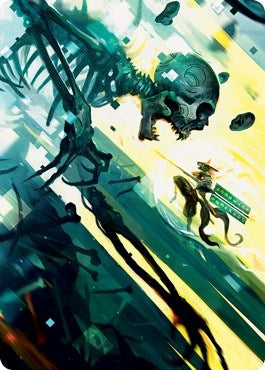 Repel the Vile Art Card (4) [ASNEO] - MTG Single