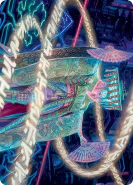 Satsuki the Living Lore Art Card (5) [ASNEO] - MTG Single