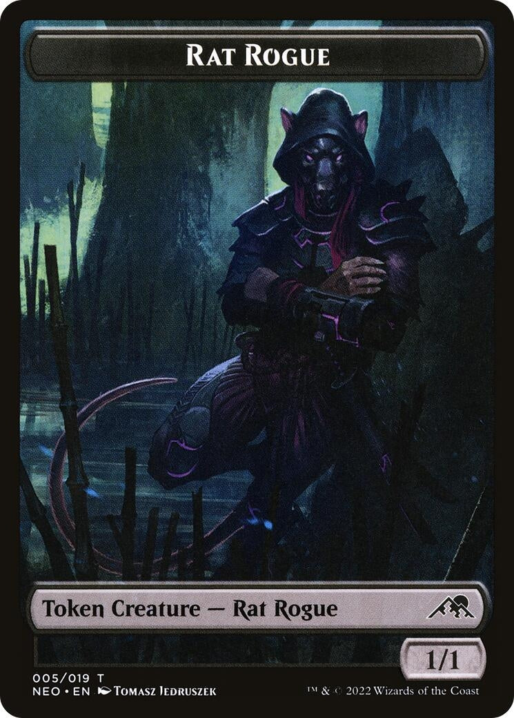 Rat Rogue Token (0) [NEO] - MTG Single