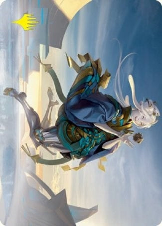 Moonfolk Puzzlemaker Art Card (Gold-Stamped Signature) (6) [ASNEO] - MTG Single