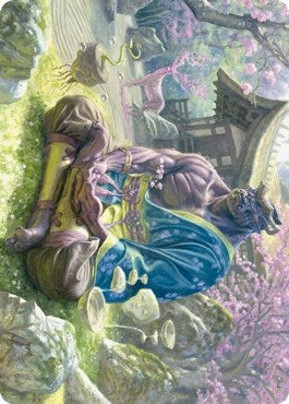 Kosei Penitent Warlord Art Card (8) [ASNEO] - MTG Single