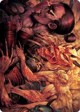 Gift of Wrath Art Card (11) [ASNEO] - MTG Single