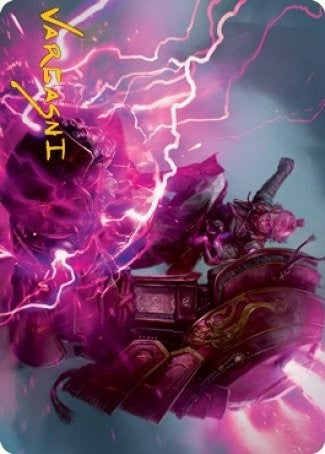 Voltage Surge Art Card (Gold-Stamped Signature) (15) [ASNEO] - MTG Single