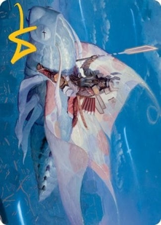 Sky-Blessed Samurai Art Card (Gold-Stamped Signature) (19) [ASNEO] - MTG Single