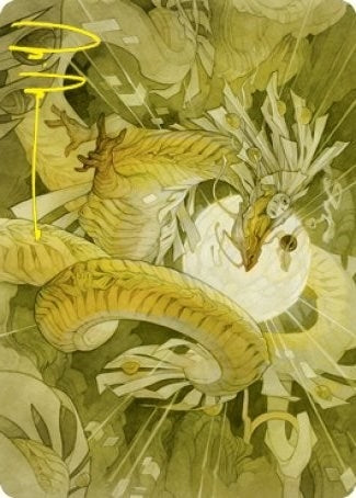 Brilliant Restoration Art Card (Gold-Stamped Signature) (22) [ASNEO] - MTG Single