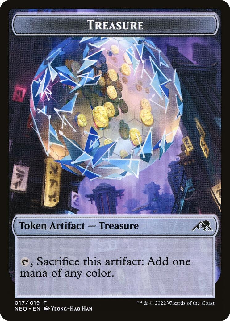 Treasure Token (0) [NEO] - MTG Single