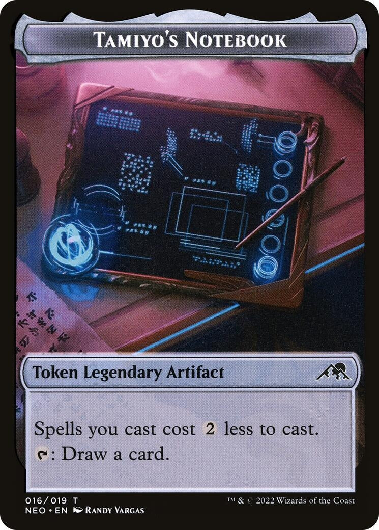 Tamiyo’s Notebook Token (0) [NEO] - MTG Single