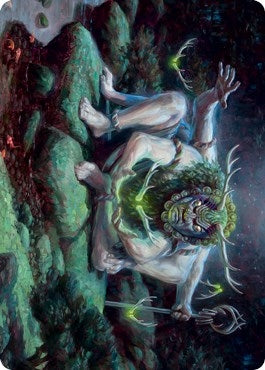Myojin of Towering Might Art Card (34) [ASNEO] - MTG Single