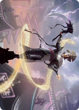 Naomi Pillar of Order Art Card (35) [ASNEO] - MTG Single