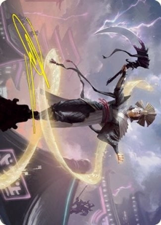 Naomi Pillar of Order Art Card (Gold-Stamped Signature) (35) [ASNEO] - MTG Single