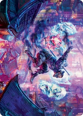 Thousand-Faced Shadow Art Card (37) [ASNEO] - MTG Single