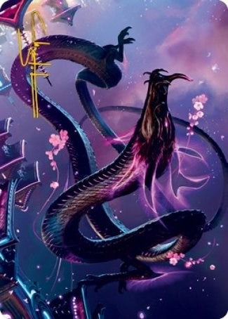 Junji the Midnight Sky Art Card (38/81) (Gold-Stamped Signature) (38) [ASNEO] - MTG Single