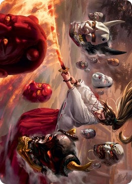 Unquenchable Fury Art Card (39) [ASNEO] - MTG Single