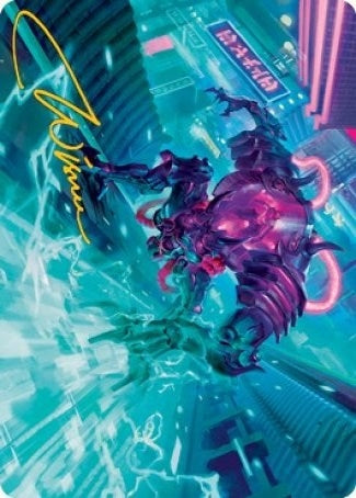 Surgehacker Mech Art Card (Gold-Stamped Signature) (45) [ASNEO] - MTG Single