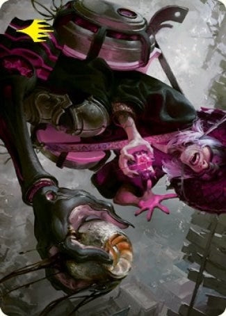 Undercity Scrounger Art Card (Gold-Stamped Signature) (42) [ASNEO] - MTG Single