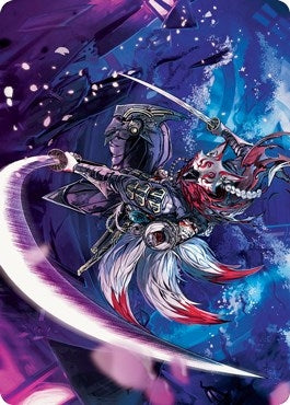Blade-Blizzard Kitsune Art Card (47) [ASNEO] - MTG Single