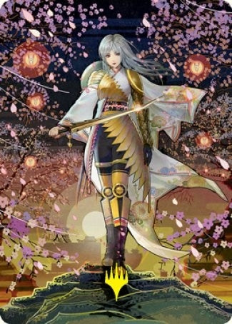 The Wandering Emperor Art Card (50/81) (Gold-Stamped Signature) (50) [ASNEO] - MTG Single
