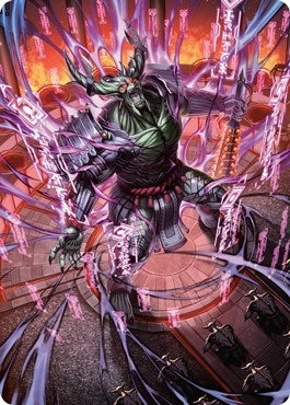 Hidetsugu Devouring Chaos Art Card (56) [ASNEO] - MTG Single