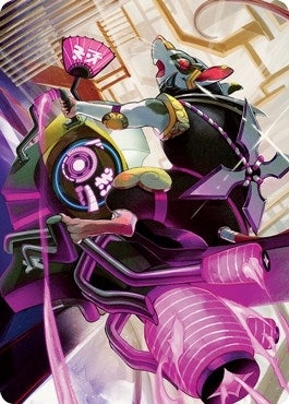 Nashi Moon Sage’s Scion Art Card (59) [ASNEO] - MTG Single