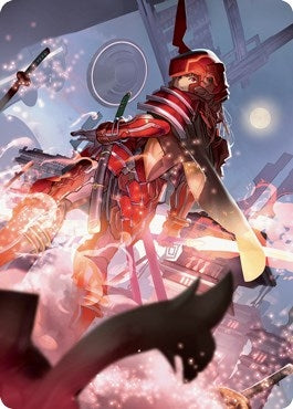 Peerless Samurai Art Card (63) [ASNEO] - MTG Single