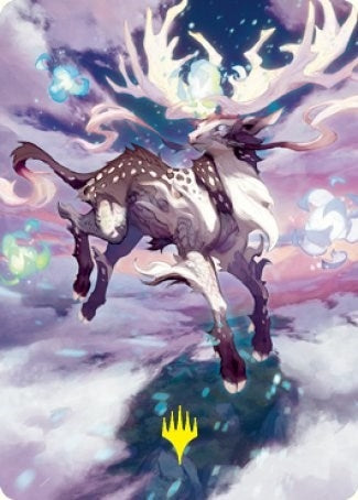 Hinata Dawn-Crowned Art Card (Gold-Stamped Signature) (68) [ASNEO] - MTG Single