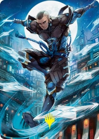 Kaito Shizuki Art Card (70/81) (Gold-Stamped Signature) (70) [ASNEO] - MTG Single