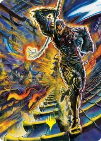 Kaito Shizuki Art Card (71/81) (Gold-Stamped Signature) (71) [ASNEO] - MTG Single
