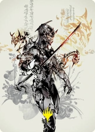 Satoru Umezawa Art Card (73/81) (Gold-Stamped Signature) (73) [ASNEO] - MTG Single