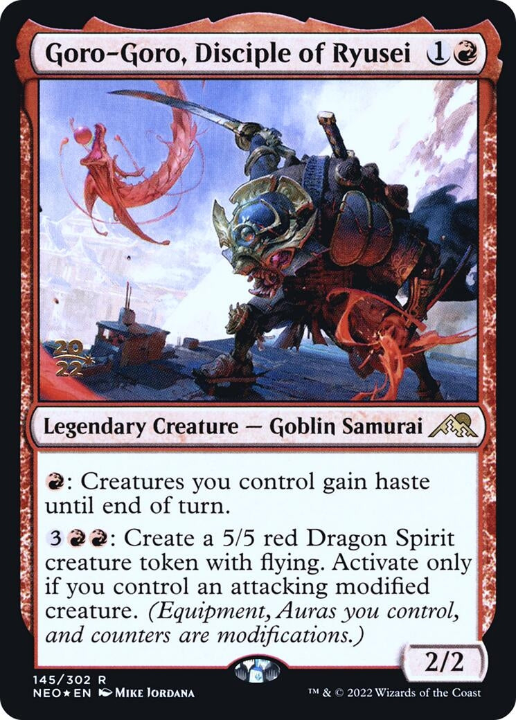 Goro-Goro Disciple of Ryusei (145) [PRE] - MTG Single