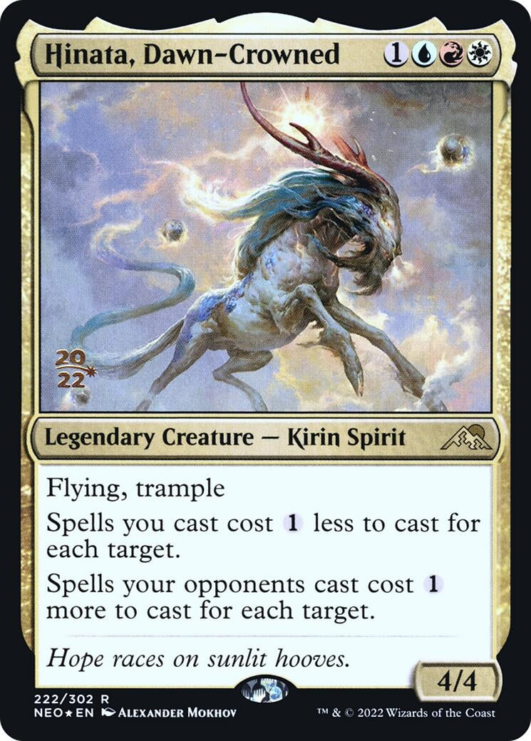 Hinata Dawn-Crowned (222) [PRE] - MTG Single