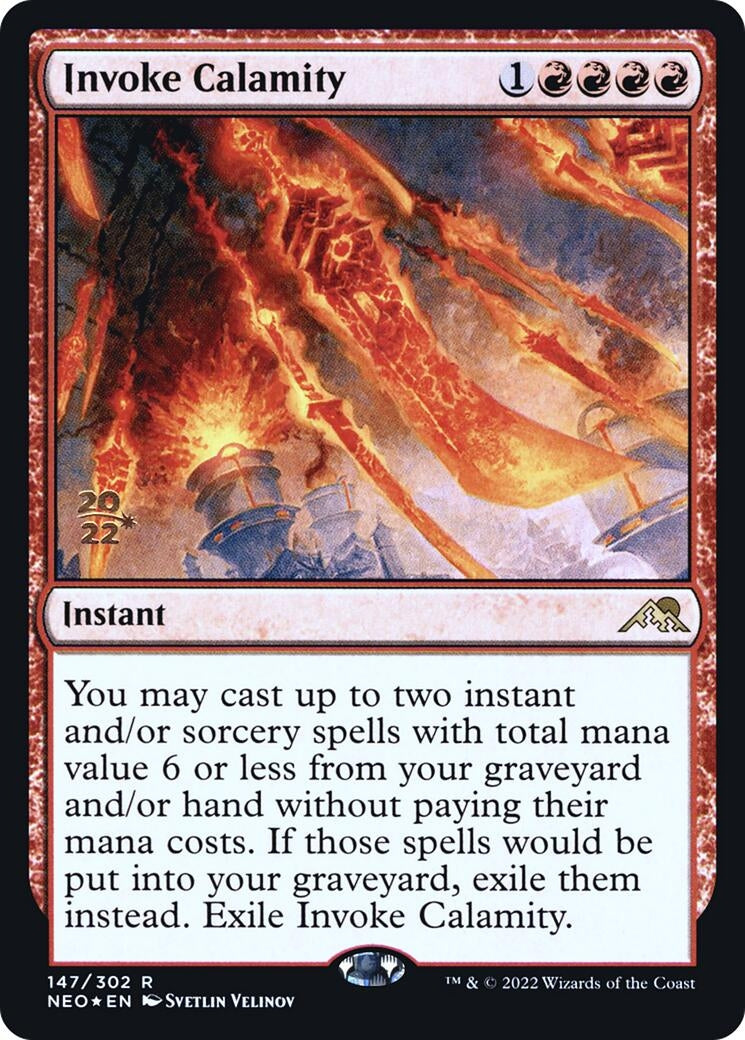 Invoke Calamity (147) [PRE] - MTG Single
