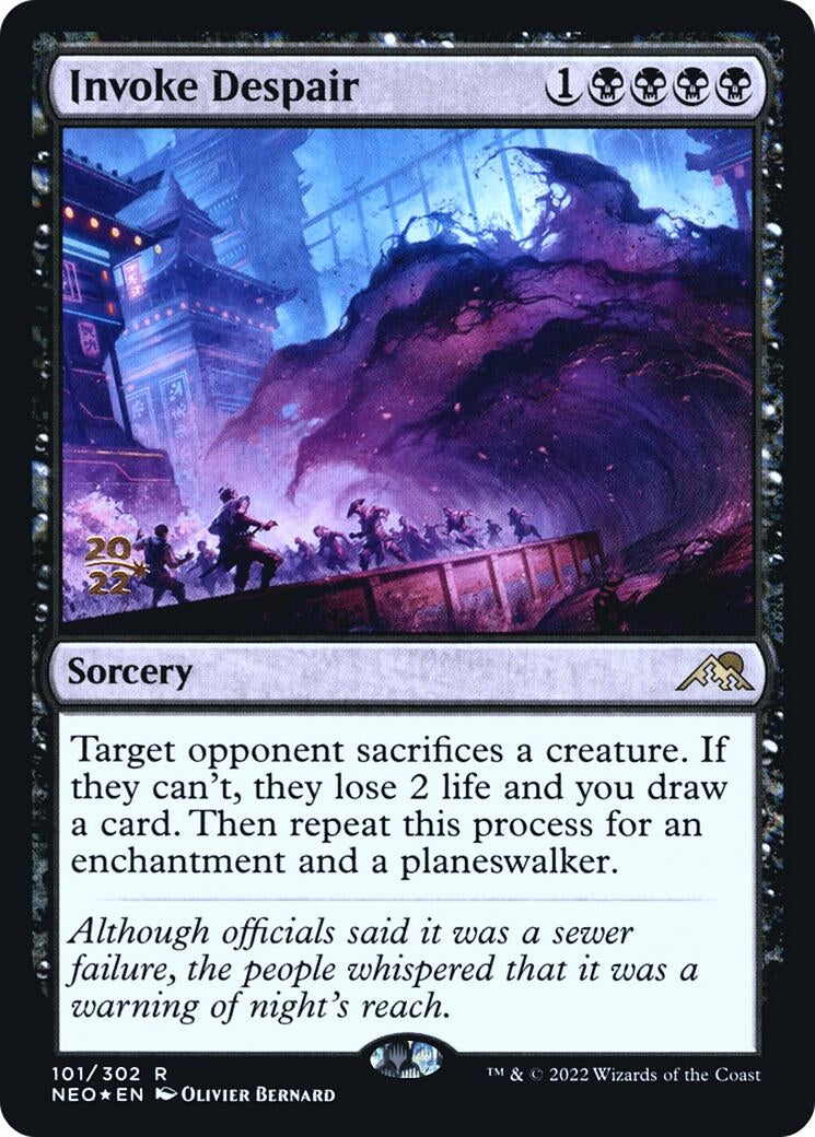 Invoke Despair (101) [PRE] - MTG Single