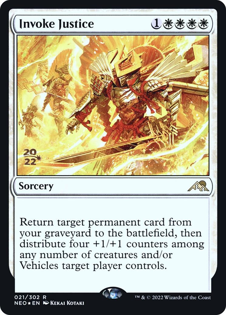 Invoke Justice (21) [PRE] - MTG Single