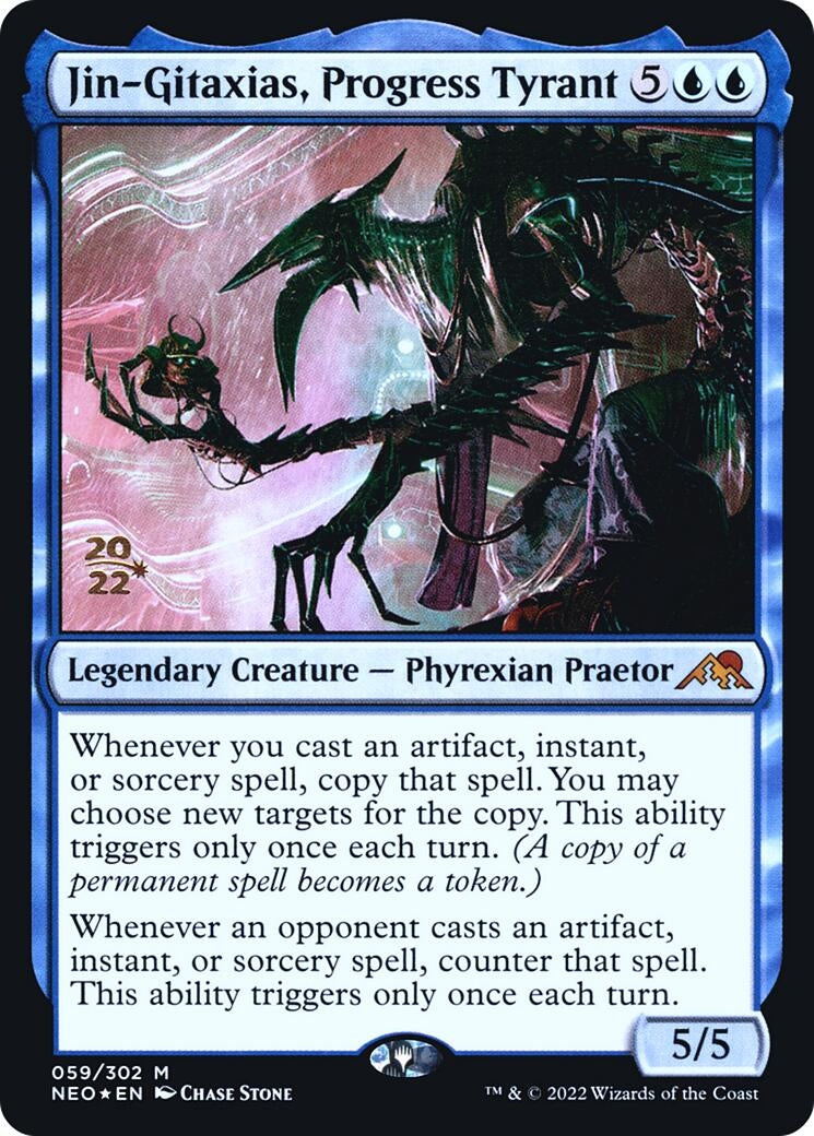 Jin-Gitaxias Progress Tyrant (59) [PRE] - MTG Single