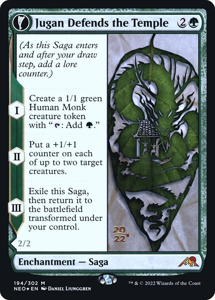Jugan Defends the Temple (194) [PRE] - MTG Single