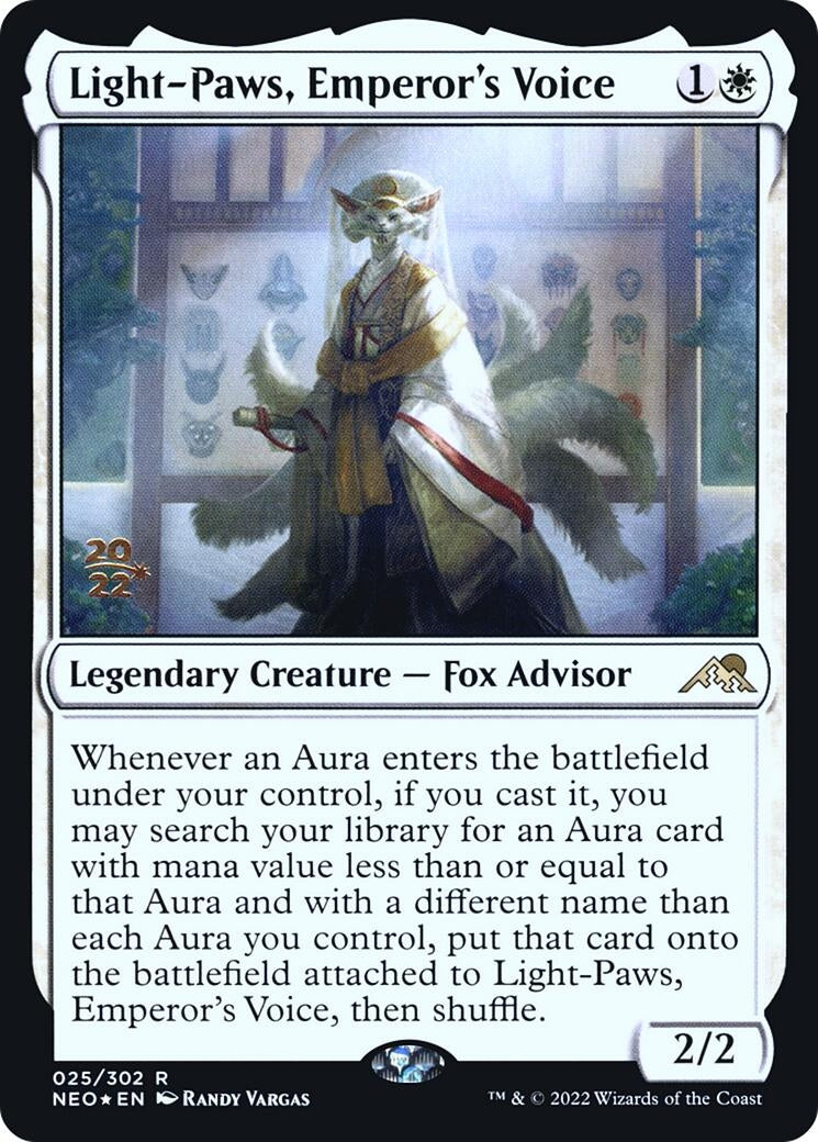 Light-Paws Emperor’s Voice (25) [PRE] - MTG Single