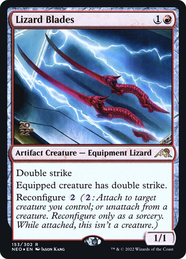 Lizard Blades (153) [PRE] - MTG Single