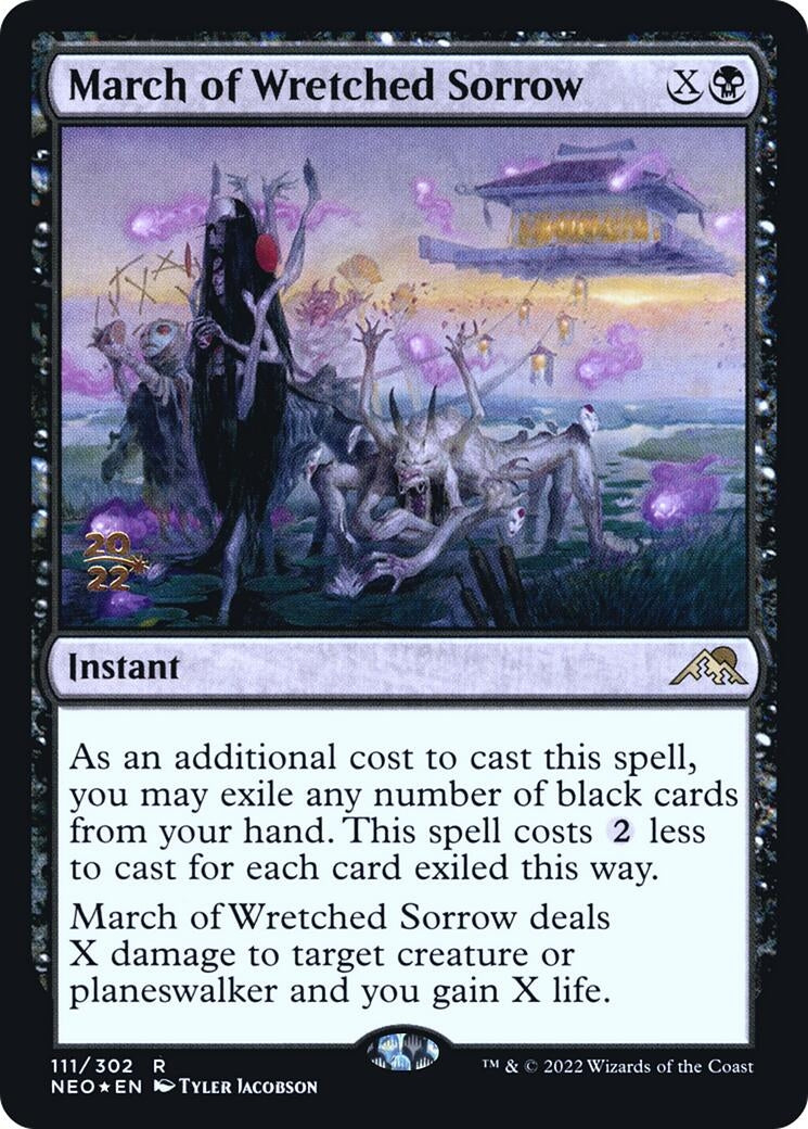 March of Wretched Sorrow (111) [PRE] - MTG Single