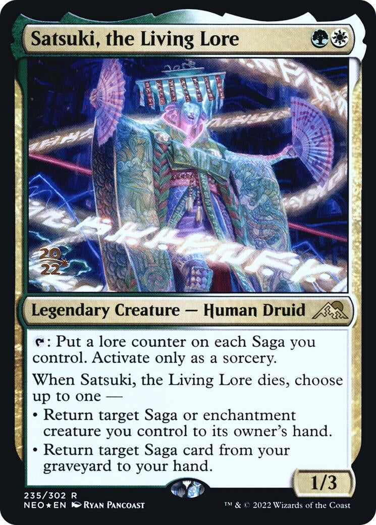 Satsuki the Living Lore (235) [PRE] - MTG Single