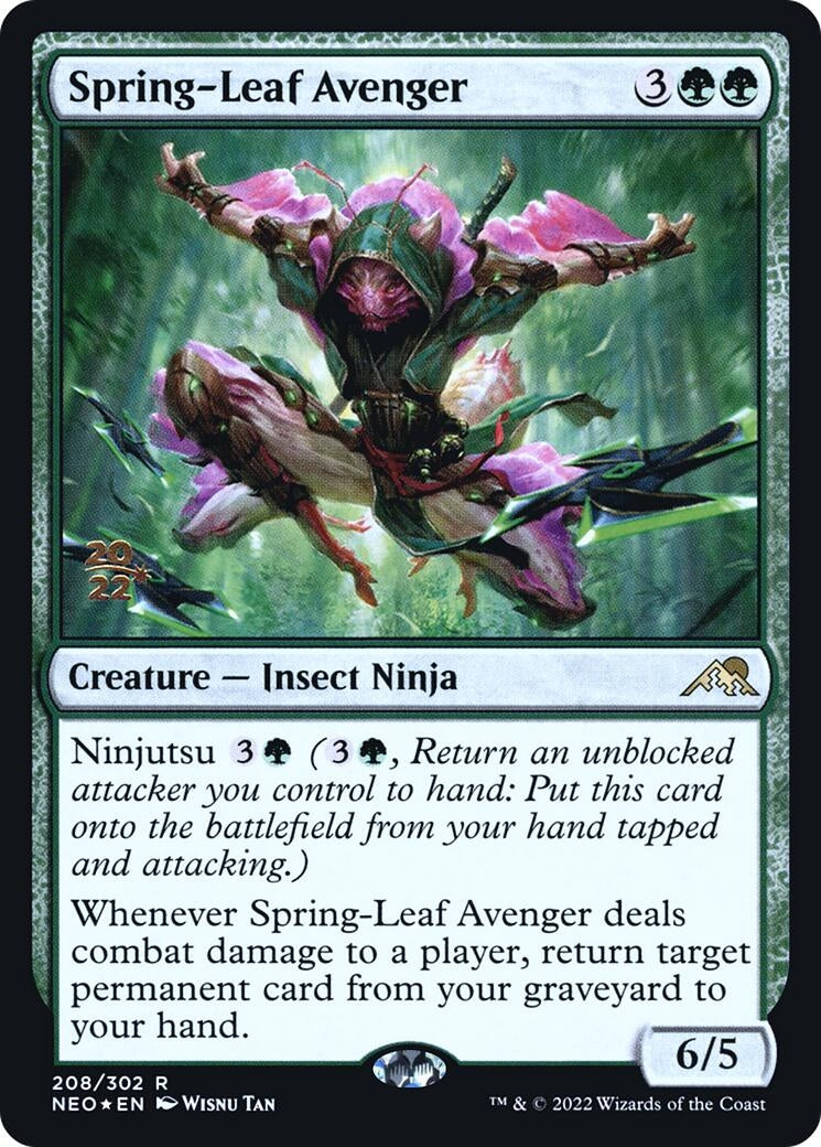 Spring-Leaf Avenger (208) [PRE] - MTG Single