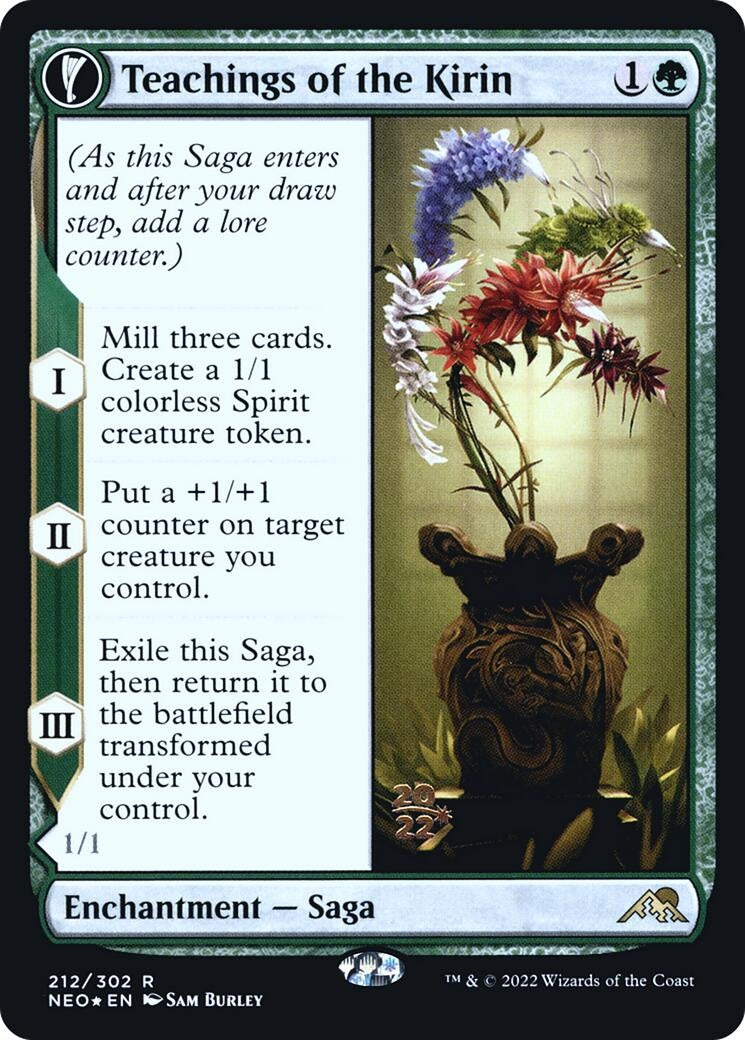 Teachings of the Kirin (212) [PRE] - MTG Single