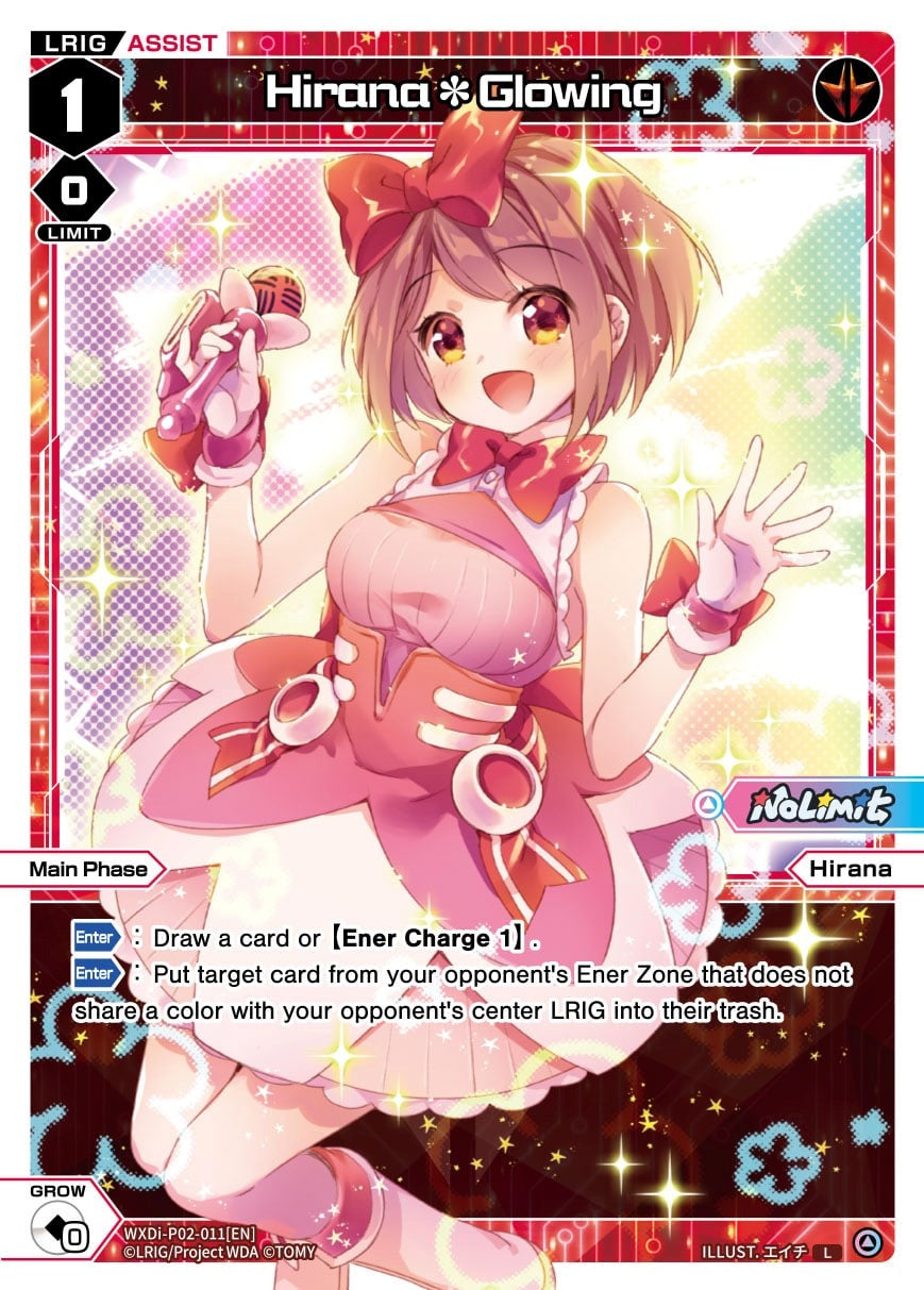Hirana*Glowing (2011) [WXDi-P02] - WIXOSS Single