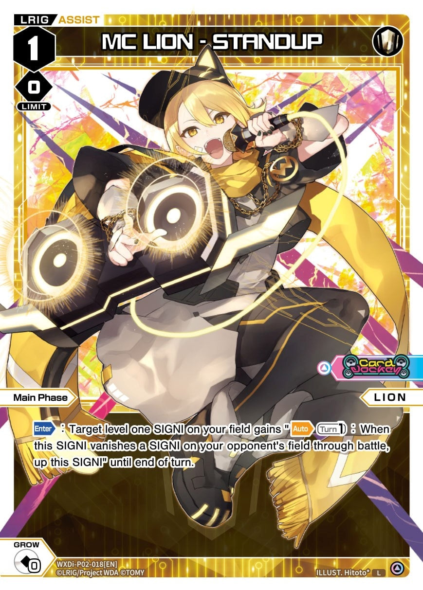 MC LION - STANDUP (2018) [WXDi-P02] - WIXOSS Single