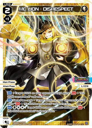 MC LION - DISRESPECT (2019) [WXDi-P02] - WIXOSS Single