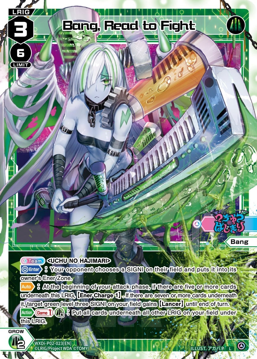 Bang Read to Fight (2023) [WXDi-P02] - WIXOSS Single